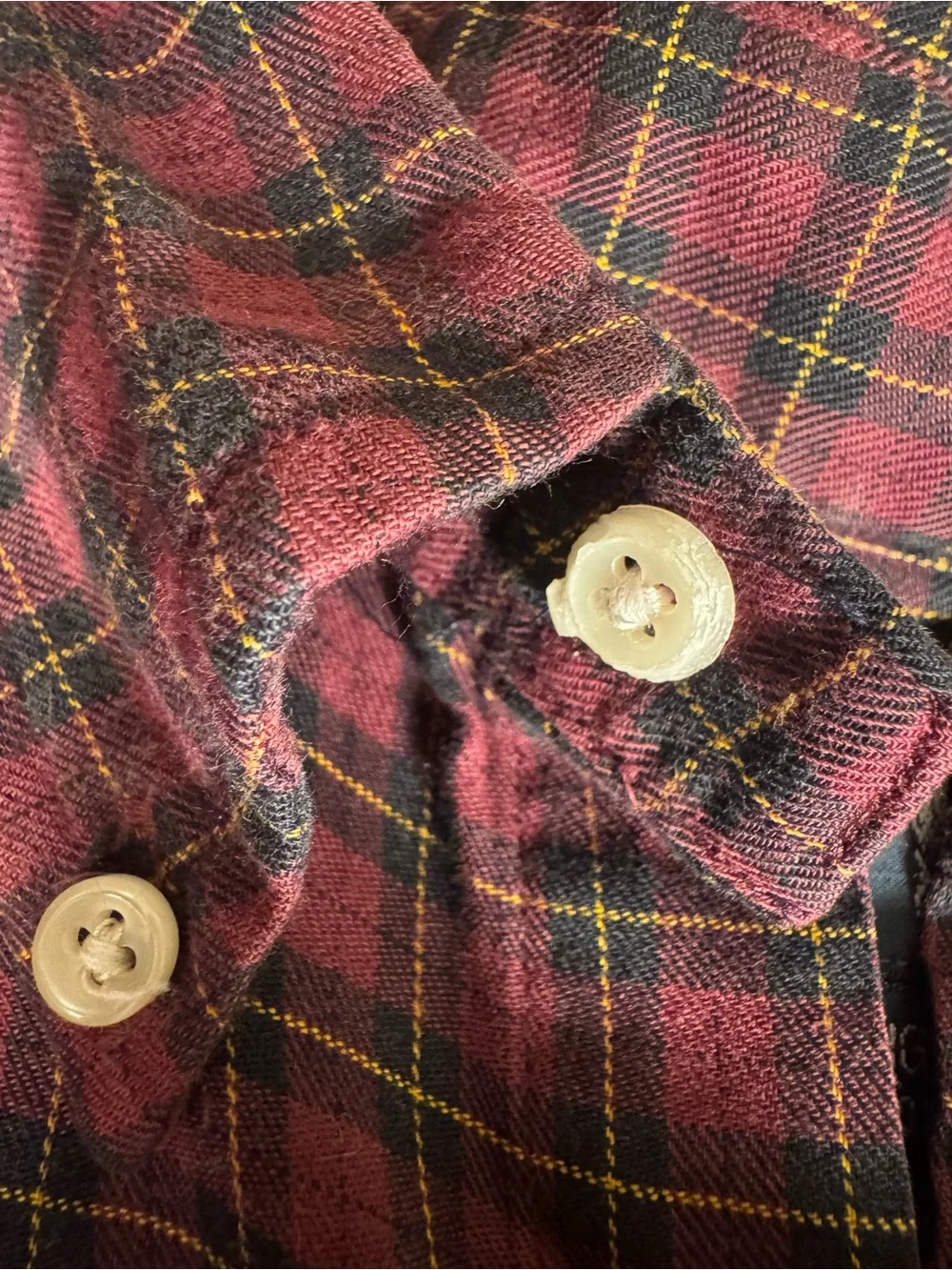 Polo Ralph Lauren Red and Black Plaid Button Up Shirt Big and Tall 3XLT